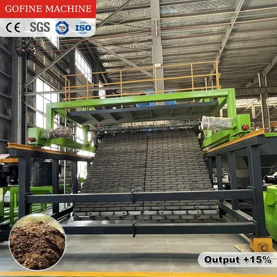 Chain Plate Compost Turner for Sludge & Manure Deep Trough Composting