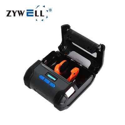 Zywell Thermal Printer No Ink Portable 3inch Mini Bt Thermal Printer for Stickers Labels Printer