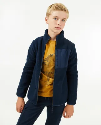 Factory Wholesale Boys Zipper High Quality Custom Logo Blank Zip up Hooded Cardigan Coat