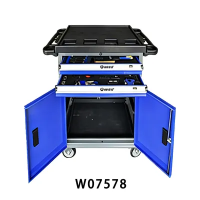 High Strength Versatile Easy to Move Plastic Tool Cabinet