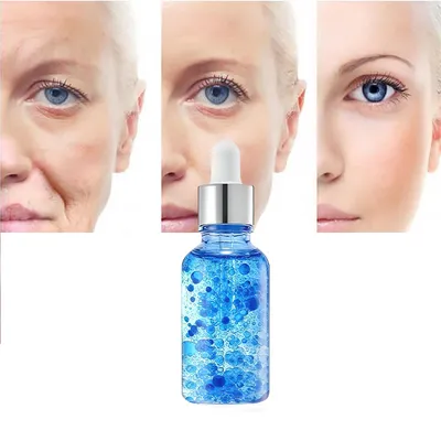 Reduce Redness Fine Lines Blue Copper Peptide Skincare Face Serum for Sensitive Skin