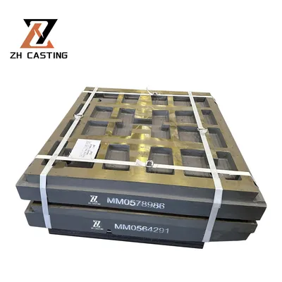mm0578986 mm0564291 C150 Castings Jaw Plate Cheek Plate Stone Jaw Crusher Parts