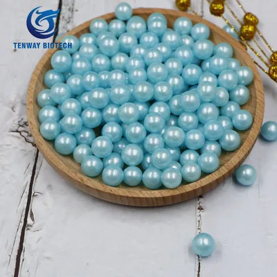 Custom Packaging Private label Colorful Sugar Pearls for Baking with Dropshipping Service