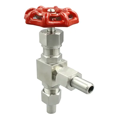Stainless Steel Right Angle Needle Valve Welding High Pressure Needle Valve J24W