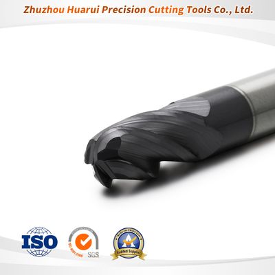 Cemented Carbide Solid Carbide D4*R0.5*10*D4*50 for Metal Cutting Square End Mill Cutter