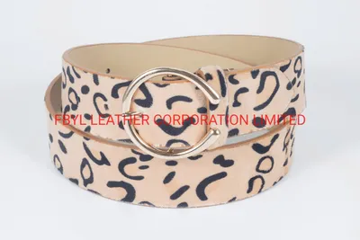 Fashion Women PU Belt with Leopard Printing with Very Good Quality (JYB-29175)