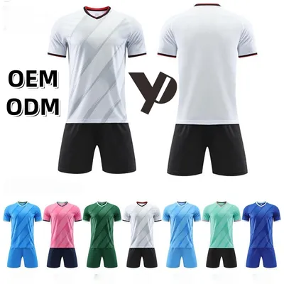 Design Your Own Soccer Jersey Football Set Football Clothes Unisex Uniform Team Jersey Football Wear Full Set Soccer Uniform
