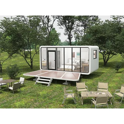 Apple Cabin Modular Tiny Homes Villa Shipping Container Office Prefab Capsule House