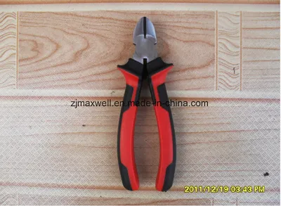 High Quality Carbon Steel Combination Pliers with Soft Rubber Handle