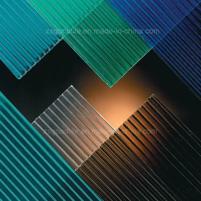 Polycarbonate Twin Wall Hollow Sheet for Roofing