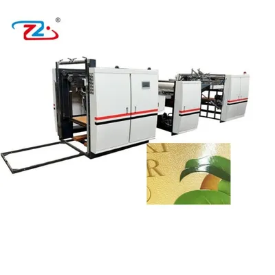 The Most Popular Semi-Automatic High-Depth Paper Sheet Embosser Machine for Paper Packaging