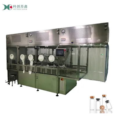 Aseptic Vial Liquid Injection Filling Stoppering Sealing Machine for Veterinary Vaccine Production