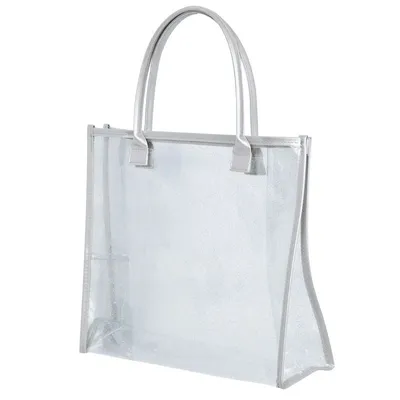PVC Clear Plastic Handle Bags (YH)