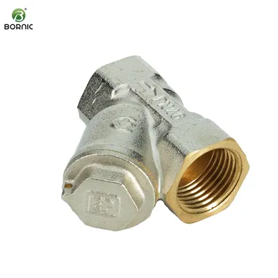 Bornic Wholesale Y Type Strainer BSPT NPT Brass Filter Valve