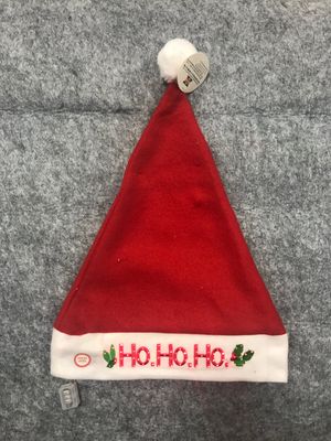 Christmas Tricot Hat with Fiber Optic