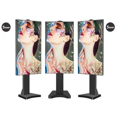 49 Inch 3000 Nits Window Facing LCD Display IP54 Dustproof 24 Hour Working Store Screen