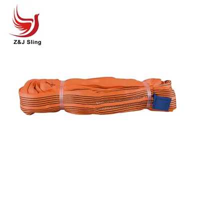 High Strength 10 Ton Polyester Endless Round Sling with En1492-2 Standard