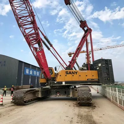 Second Hand Hydraulic Wholesale Wheeled Cranes for Coal Stack
