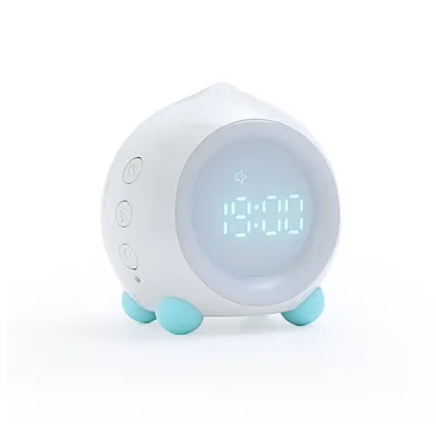 Amazon LED Rechargeable Digital Alarm Clock Smart Cute Table Desk Clock