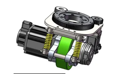 Horizontal Double Buffering Capacity Steering Wheels, Agv Shock-Absorbing Drive Wheel, Suspension Steering-270series