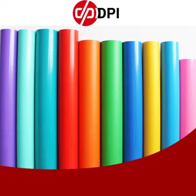 Hanker Glossy/Matte Color Cutting Vinyl Colorful Cutting Film Plotter Vinyl Color Cutting Sticker for Glass Advertising Logo Custom Lettering
