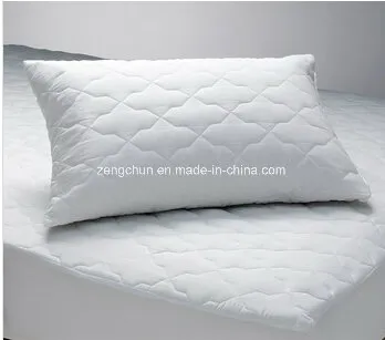 Hotel Use Soft Hollow Fibre Filling Quilted Pillow Protector