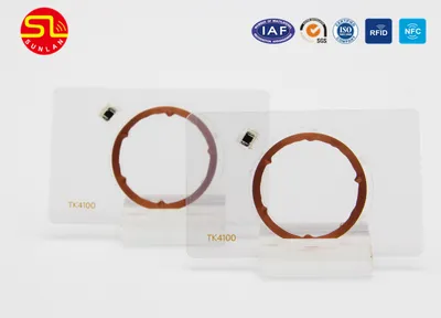 Dual Frequency RFID PVC Contactless Hybrid Card (125kHz+13.56MHz)