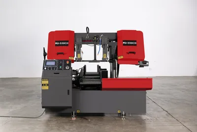 330mm Double Column Automatic Metal Cutting CNC Sawing Machine