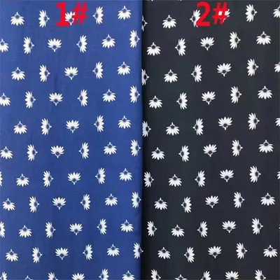 Premium 100% Viscose Floral Poplin Fabric for Ladies Dress