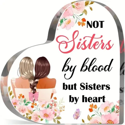 Acrylic to Send Sisters, Friends to Encourage Decorative Ornaments