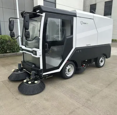 Yuanfan X1000L Electric Ride-on Road Sweeper for Industrial Use