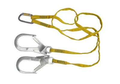 Webbing Lanyard with 2 Locking Snaps (FP108)