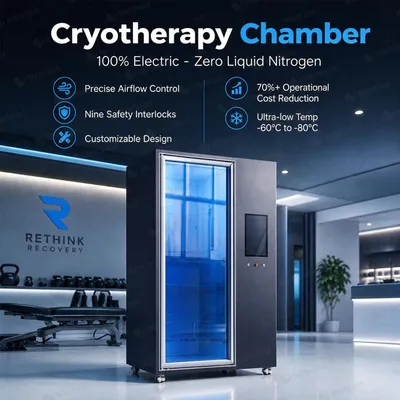 Cryosauna Cabin Non-Liquid Nitrogen Cryotherapy Chamber Full Body Cryotherapy Chamber Sports Injury Recovery Equipment Oxygen