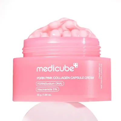 Medicbe for Natural Facial Whitening Cream Pdrn 5% Niacinamide 55g Moisturizing Anti-Wrinkle Rejuvenating Day Use