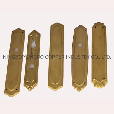 Low Price Good Quality Door Handle Cover Red Punching