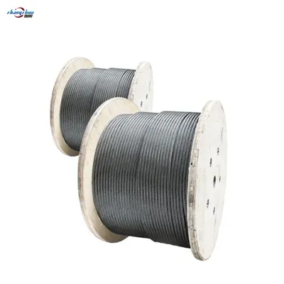 17X7+FC/Wsc Steel Core Rotation Resistant Cable Rope 36mm for Tower Railway Crane