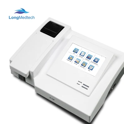 Es-100p Lowest Factory Price Semi Automatic Biochemistry Analyzer