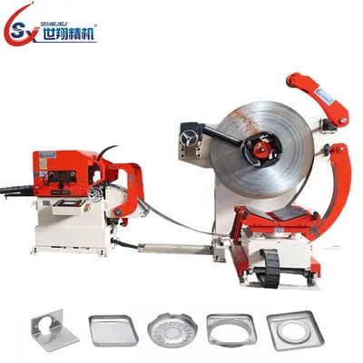 High Precision SMC3 Servo Controlled Metal Stamping Coil Feeder Production Line