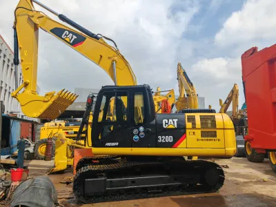 Used Cat 320d 320dl Excavator Caterpillar 20 Tons Medium Excavator Cheap Machine