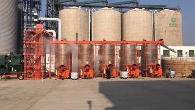Reverse Mixed Flow Mobile Grain Dryer Mobile Parboiled Rice Dryer / Paddy Dryer Rice / Grain Wheat Dryer