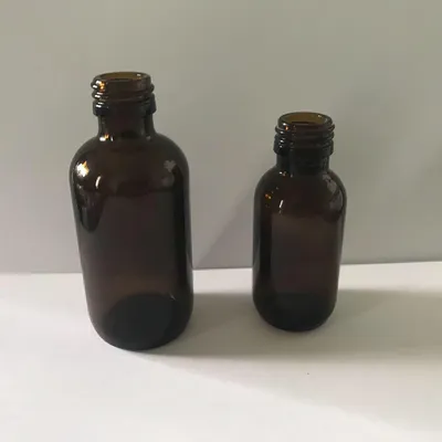 60ml Amber Glass Bottle for Pharmaceutical Use