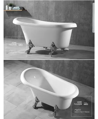 Acrylic Imperial Concubine Seamless Sanitary Ware Bathtub