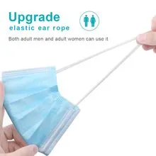 Disposable KN95 Mask No-Woven Disposable 3 Ply Face Mask Anti Virus