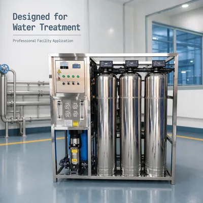 Compact Industrial Water Treatment Machine for Small Water Plants Reverse Osmosis Purifier System Equipment Unit