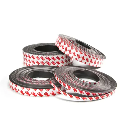 Hot Sale 3m Adhesive Isotropic Extrusion Flexible Magnet Strips