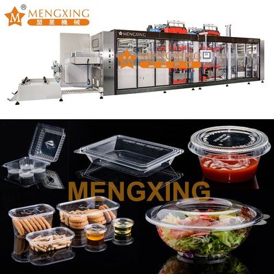 Automatic Thermoplastic Sheet PVC Pet Vacuum Forming Plastic Tray Production Machines / Thermoforming Machine