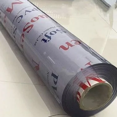 Soft Plastic Curtain Sheet Flexible Crystal Clear PVC Sheet Roll