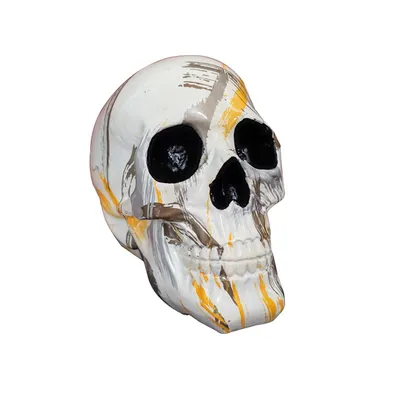 Resin Skull Gothic Punk Figure Halloween Resin Decoration