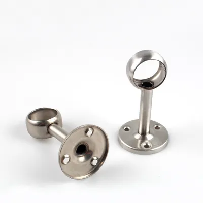 Zinc Alloy Clothes Hanging Rail Support