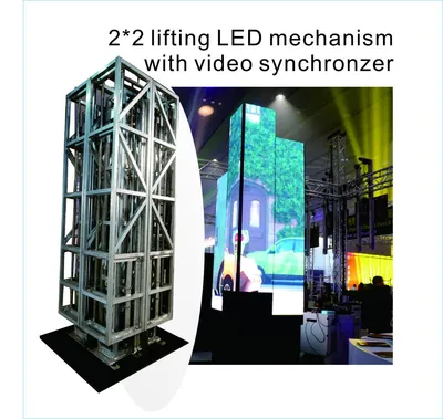 Lifting LED Display for Stage Machinery